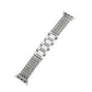 Elegantes Apple Watch Armband aus Edelstahl in Silber von Myncase