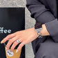 Modisches Apple Watch Kettenarmband aus Edelstahl von Myncase