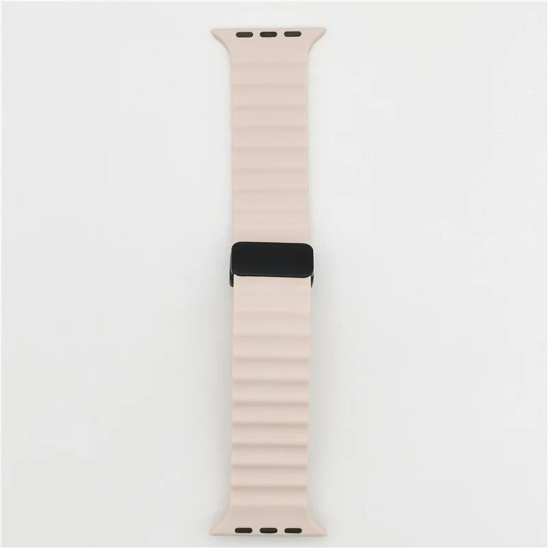Modisches Apple Watch Sportarmband von Myncase in Beige