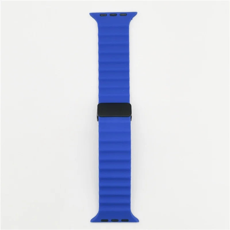 Modisches Apple Watch Sportarmband von Myncase in Blau