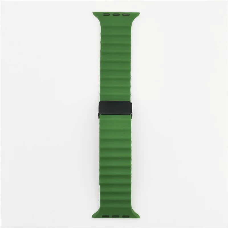 Modisches Apple Watch Sportarmband von Myncase in Grün