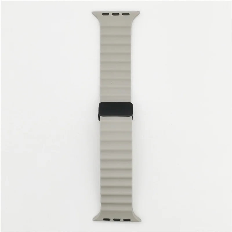 Modisches Apple Watch Sportarmband von Myncase in Grau