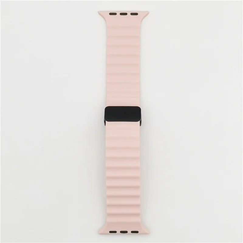 Modisches Apple Watch Sportarmband von Myncase in Pink