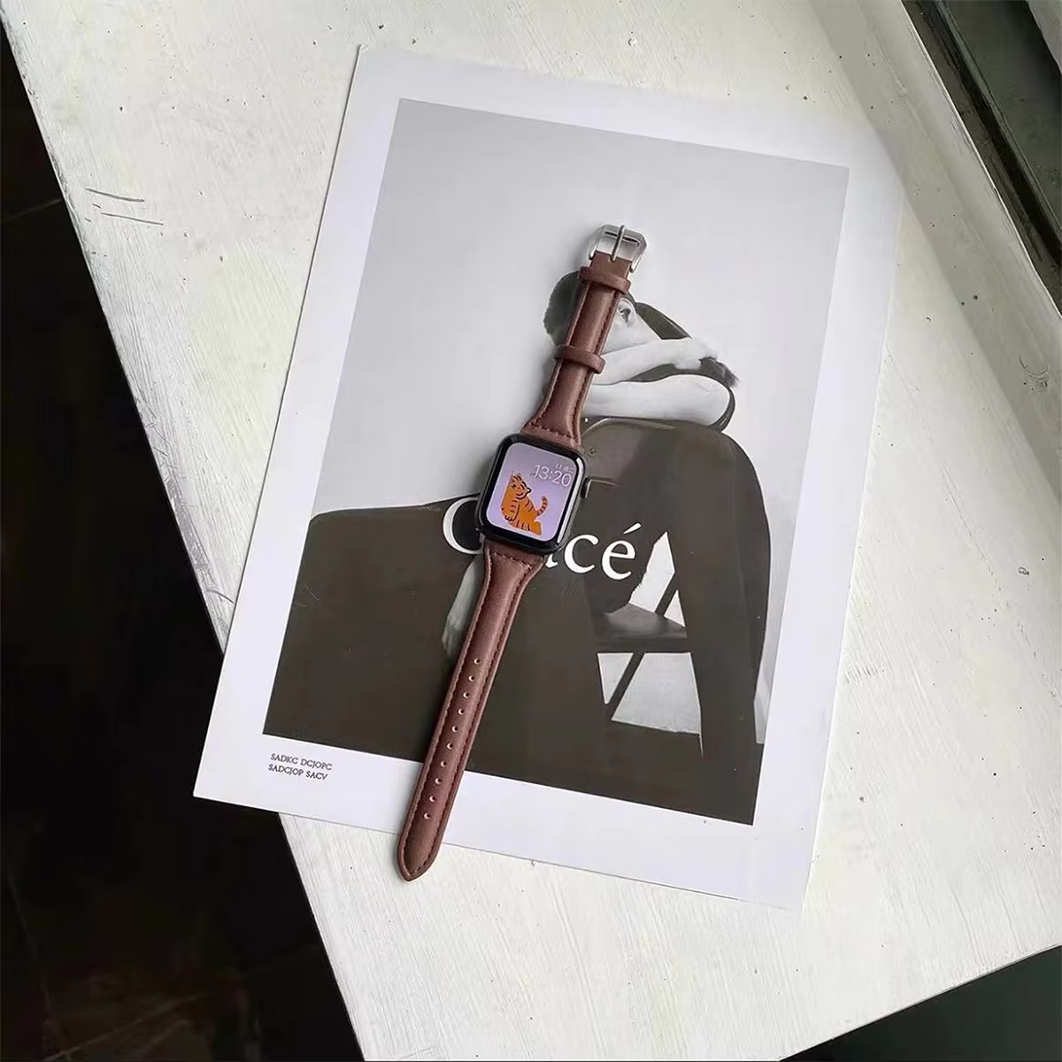 Modisches Apple Watch Lederarmband